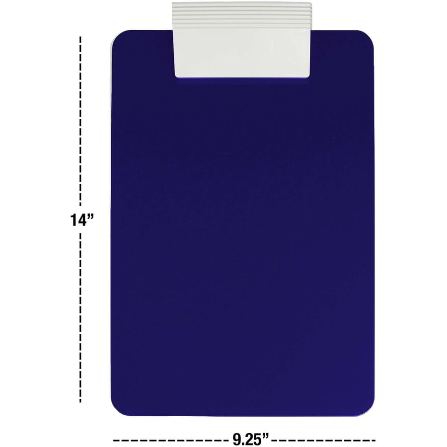 Saunders, SAU21612, Antimicrobial Clipboard, 1 Each, Red,Blue