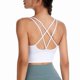 thumbnail image 1 of Sujetador deportivo de yoga sin aros con espalda cruzada, de secado rápido, a prueba de golpes, ropa interior deportiva europea y americana de talla grande para mujer, 1 of 6