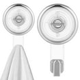 thumbnail image 5 of Masteelf  2 Pcs Suction Cup Hooks Heavy Duty Camping Outdoor Strong Silver, 5 of 7
