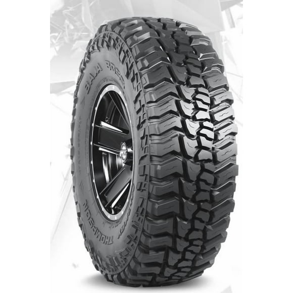 Mickey Thompson Pneus Pneu 247885 Baja Boss; LT315 x 75R16; Camion Léger Tout-Terrain Boueux et VUS; Ceinturé d'Acier; Radial; Paroi Latérale Noire; Sans Chambre à Air; Conception de Bande de Roulement Asymétrique Rigide; Paroi Latérale 3 Plis