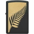 thumbnail image 3 of Zippo 46473 Briquet de Poche Coupe-Vent Noir Mat au Design Zen Flora, 3 of 7