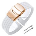 thumbnail image 3 of Correa de reloj de silicona de liberación rápida de 18 mm, 20 mm, 22 mm y 24 mm para Huawei Watch Gt2/3/4 de 46 mm para Fossil y Seiko, correas deportivas de goma, 3 of 5