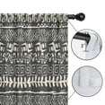 thumbnail image 4 of Blackout Kids Curtains,Black Geometric Triangle Wave Pattern Childrens Insulated Curtains Set Of 2,Bedroom Essentials,Toddler Room Decor 42x54in(106x137cm), 4 of 5