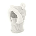 thumbnail image 4 of GXWEA Toddler Girl Winter Hat Girl Winter Hat Kids Winter Beanie Hat Warm Ski Caps Fleece Lined Children'S Knit Hat For Boys Girls, 4 of 5