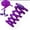 Purple, variant on 2pcs Flat Elastic No Tie Shoe Laces for Sneakers, Stretch Tieless Shoelaces for Adults Flat Shoes Strings 103CM Length Shoes Strings Purple
