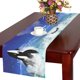 thumbnail image 1 of Camino de Mesa Orcas Submarinas ABPHQTO 40x180 cm, 1 of 2