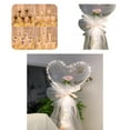 thumbnail image 1 of 1 Set LED Balloon Inflatable DIY Heart-shaped Transparent Valentine's Day LED Luminous Balloon Holiday Supplies, 1 of 8