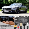 thumbnail image 7 of Car Detailing Brush Set 7 PCS, Car Interior Cleaning Brush Kit with Soft Detail Brushes, Vent Brush and Microfiber Towel for Dashboard, Air Vents, Leather, Wheels, Engine and Exterior, 7 of 7