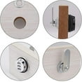 thumbnail image 4 of 3 Digit Password Combination Locks ,30mm Zinc Alloy Cam Cabinet Code Lock for Security Drawer Mailbox Cabinet Tool Box Glass Cabinet Safe Locker, 4 of 5