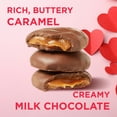 thumbnail image 2 of Russell Stover Valentine's Day Milk Chocolate Caramel Heart Candy Bar, 1.3 oz., 2 of 9