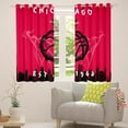 thumbnail image 3 of Erosebridal Basketball Curtains,Basketball City Blackout Curtains 42x63 inch,Youth Basketball City Curtains Drapes,Sports Gift Window Curtains 2 Panels for Bedroom,Chicago, 3 of 6