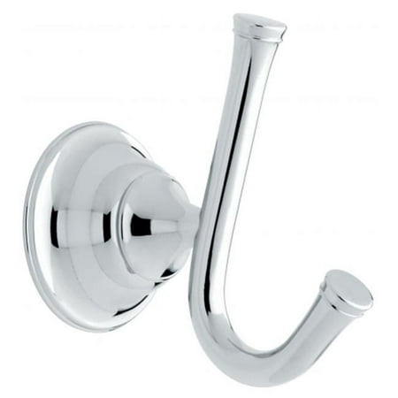 Palladium Double Robe Hook in Polished Chrome