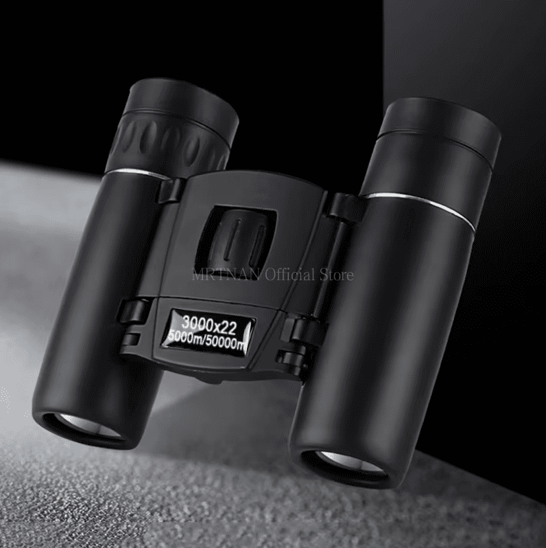 3000x22 Powerful Binoculars 50000M Long Range Folding Mini Telescope BAK4 FMC Optics For Hunting Sports Outdoor Camping Travel