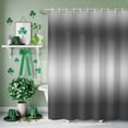 thumbnail image 3 of Shower Curtain, Black White Gradient Watercolor Waterproof Shower Curtain Set with Hooks for Bathroom Showers,Stalls and Bathtubs,72x72In Modern Minimalist Style, 3 of 9