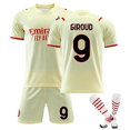 thumbnail image 1 of 24Yellow 9B2022 Conjunto de uniformes de fútbol para hombres y mujeres 11 # Ibrahimovic 9 # Giroud Entrenamiento deportivo para niños Camisetas de fútbol amarillas con calcetín para niños y niñas esquí esquí Gafas de esquí, 1 of 1