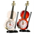 thumbnail image 2 of 1 reloj despertador de violín., 2 of 3