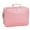 Pink, variant on Gustave Fireproof Document Bag with Lock, Portable Fire and Waterproof File Storage Box Document Organizer Safe Bag with Zipper for Home Travel Office - Black