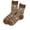 coffee, variant on Knitted Wool Hiking Socks Breathable Boot Work Socks Warm Winter Thick Sock Thermals Sock for Cold Weather Gift 1Pair
