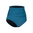 thumbnail image 3 of Firpearl Women's Retro High Waisted Bikini Bottoms Ruched Swimsuit Bottom Swim Shorts, 3 of 4