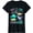 84974-Black, variant on Just a Girl Who Loves Dinosaurs - Dinosaur Teen Girls Gifts T-Shirt