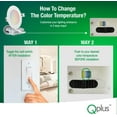 thumbnail image 4 of QPLUS 4Inch LED Recessed Slim Pot Light with Junction Box, 10W (=75W), 750 Lumens, Dimmable, IC Rated, ETL, Energy Star (4CS, 48 Pack), 4 of 5