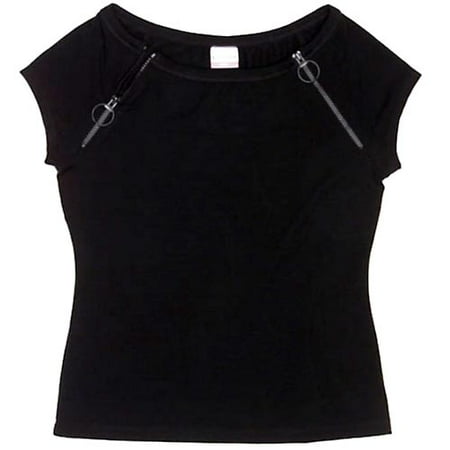 No Boundaries - Juniors Double Zip Top