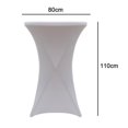 thumbnail image 5 of Nappe Ronde en Spandex pour Cocktail, Extensible et Serrée, 5 of 5