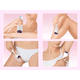 thumbnail image 3 of Afeitadora femenina eléctrica e inalámbrica para axilas, piernas y línea del bikini para uso en piel húmeda o seca Xemadio HMJM006-2, 3 of 4