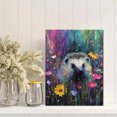 thumbnail image 2 of Hedgehog in Flowers Canvas Print, Cute Animal Decor for Living Room Bedroom Dining Room Office Kids Room Hallway, 2 of 8