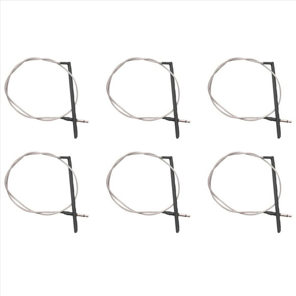 6X Bajo Sillin Piezoelectrica para Guitarra Acustica