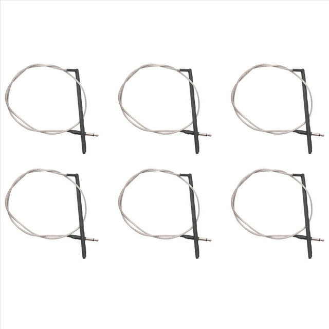 6X Bajo Sillin Piezoelectrica para Guitarra Acustica