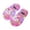 Pink, variant on Kids Bunny LED Light-Up Slide Sandals Fun Open-Toe Shoes Color:Black,Size:3-3.5 Years