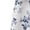 White, variant on Womens Casual Square Neck Long Sleeve Boho Floral Midi Dress Print Side Split Dresses White M