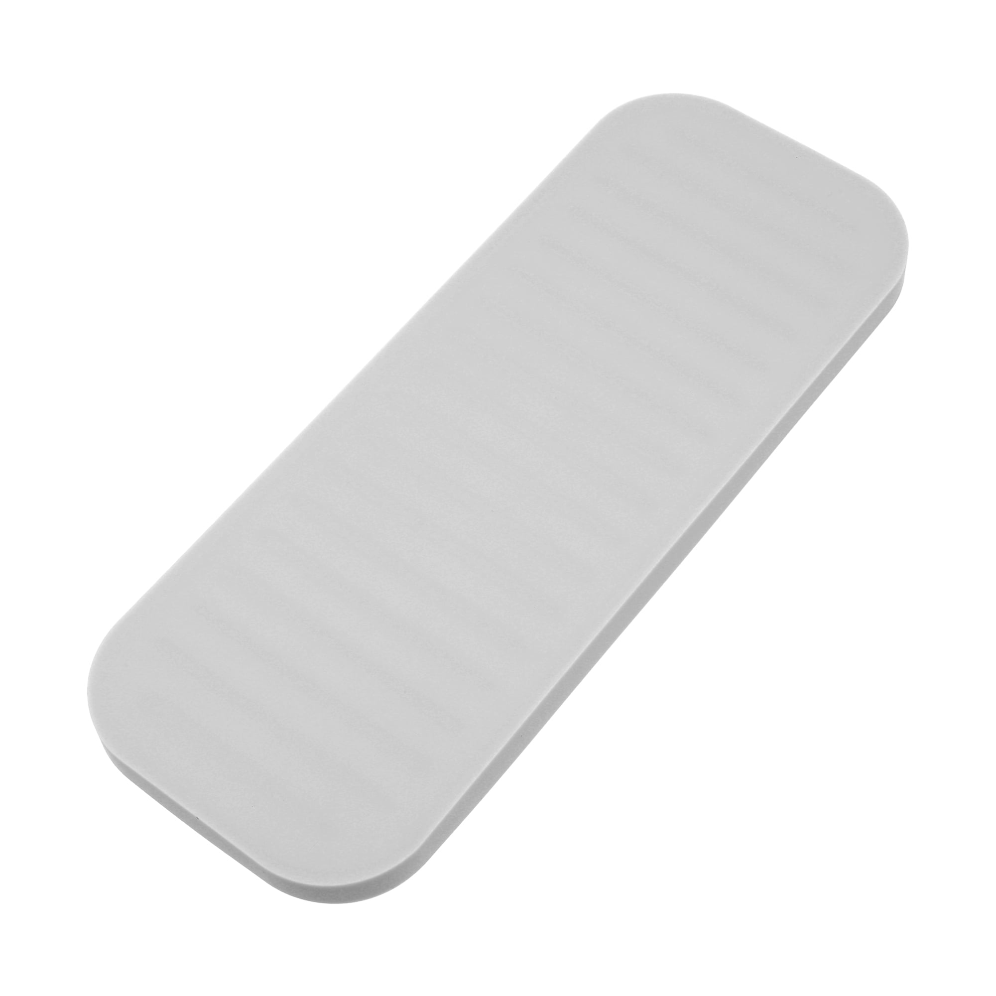 Unique Bargains Soap Dish Keep Soap Dry for Bathroom Kitchen Silicone Light Gray 23x9cm
