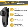 thumbnail image 3 of 16 Pcs Tarp Clips Heavy Duty Lock Grip, Tarp Clamps, Fit for Tent Awnings Caravan Canopies Car Cover Swimming Pool Cover Fasteners Clips, 3 of 10