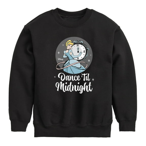 Disney - Dance Til Midnight - Toddler & Youth Crewneck Fleece Sweatshirt
