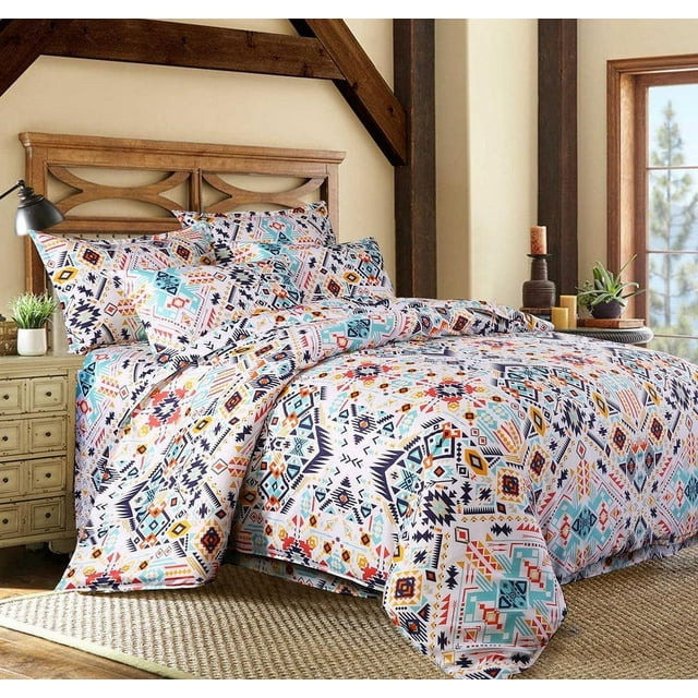 3D National Pattern Quilt Cover Set Bedding Set Pillowcases 109