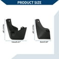 thumbnail image 3 of Unique Bargains Mud Flaps Splash Guards W/Mount Accessories for Toyota Vitz 2011-2023 Front & Rear Mud Guards, 3 of 6