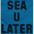 thumbnail image 2 of Funny Beach Lover Sea You Ocean Vibes Sweatshirt for Men or Women Brisco Brands L, 2 of 6