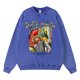 thumbnail image 2 of Sudadera con capucha vintage desgastada con estampado de pintor Sutch Times Square Van Gogh para hombre, ropa de calle, sudaderas de moda, sudadera de algodón, 2 of 5