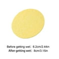thumbnail image 2 of 10Pcs Foam Textured Painting Paper Set - Reusable Water Absorption Sponge Wipes for Art Crafts, DIY Projects & Home Decor - Durable Paint Blending Tool, 2 of 7