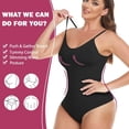 thumbnail image 3 of Shapewear Bodysuits Underwear Invisible Slimming Women Sexy Bodysuit Camisole Body Shaper Lingerie Waist Trimmer Modeling Corset, 3 of 6
