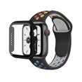 thumbnail image 1 of Funda y correa de silicona para apple watch, pulsera deportiva de goma de 44mm, 45mm, 41mm, 38mm, 42mm, 40mm, 44MM, iWatch Serie 6, 5, se, 7, 8, 1 of 4