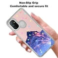 thumbnail image 4 of OnePlus Nord N10 5G Phone Case, Rosebono Hybrid Bling Glitter Sparkle Epoxy Graphic Colorful Silicone Skin Cover Armor Case for OnePlus Nord N10 5G (Mountain), 4 of 6