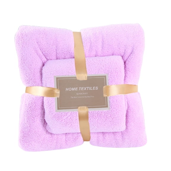 PRETXORVE Bath Towel Set, Large Bath Towels, Cotton 2 in 1 Bath Towel and Face Towel Soft-Bath Towels Set of 2pc