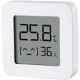 thumbnail image 1 of Monitor de temperatura y humedad 2 Termómetro interior conectado Blanco, 1.5" Pantalla Lcd, Bluetooth, batería de larga duración. Afortunado Sencillez, 1 of 5