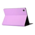 thumbnail image 4 of Allytech Slim Case for Samsung Galaxy Tab A8 10.5" X200, Premium PU Leather Folio Flip Cover Auto Sleep Wake Kickstand Shockrpoof TPU Back Cover for Samsung Galaxy Tab A8 10.5" - Purple, 4 of 5
