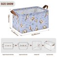 thumbnail image 7 of Yayeee Foldable Storage Basket for Shelves Set of 2 Waterproof Cloth Bins with Handles, Cartoon Otters Pattern, 7 of 7