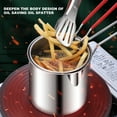 thumbnail image 3 of Poêle à Frire en Acier Inoxydable, Mini Poêle à Frire Portable en Métal, Parfait pour Poulet Frit, Crevettes, Frites, Chips, 3 of 8