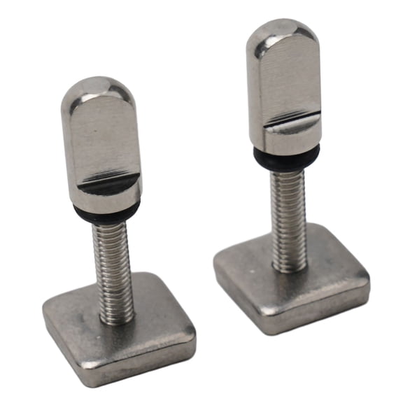 2 PC Surfboard Tail Fin Screw Quick Fit Fin Nut & Bolt for / Surf Etc.